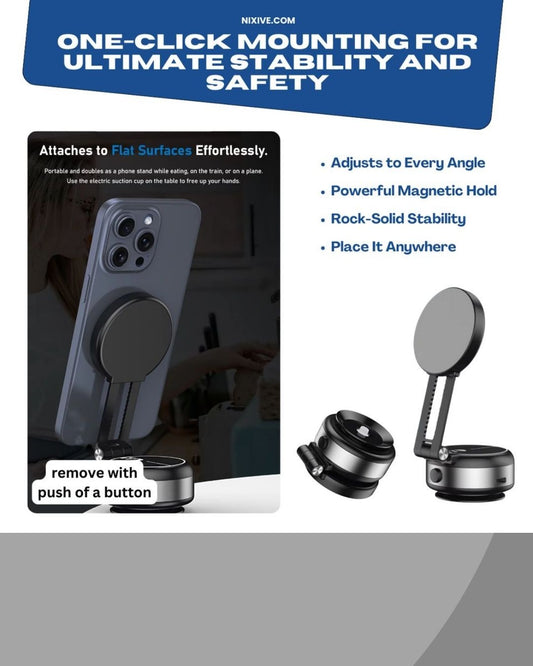 Secure Magnetic Phone Holder